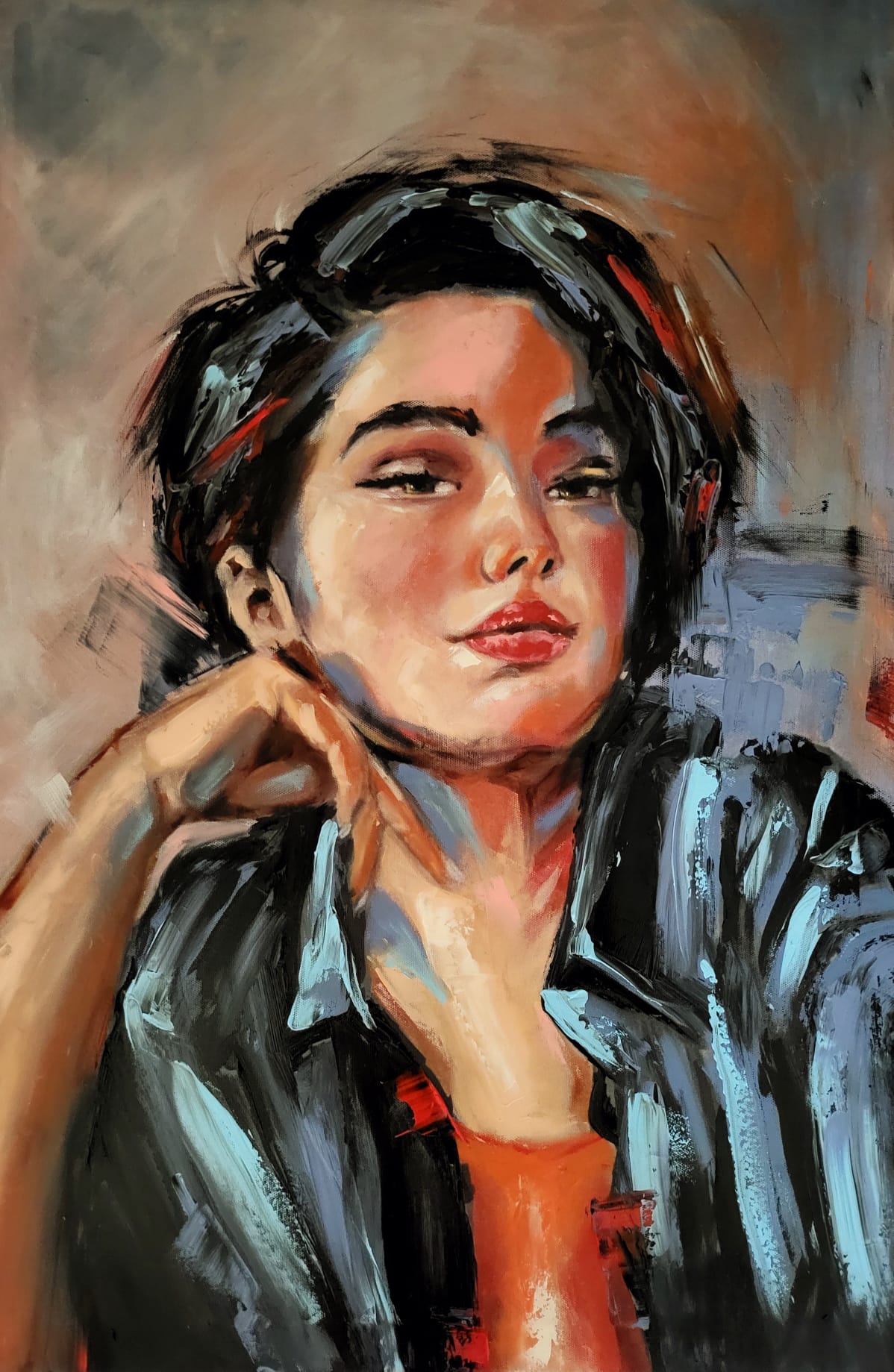 ArteDiAlina.com painting: Hard to impress